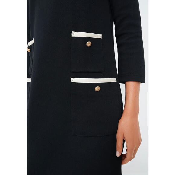 TUCKERNUCK Black Francoise Mod Mini Dress NWT Size XS - Picture 10 of 15